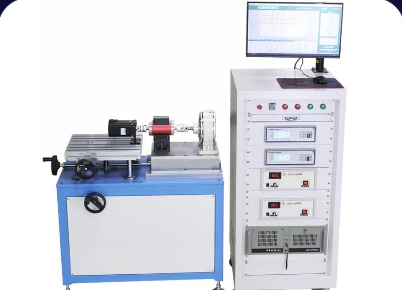 Hysteresis brake test rig